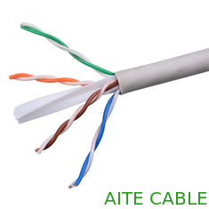 China De la red de Lan del cable CAT6 UTP 23 del AWG alambre del ordenador de comunicación del CMP del PVC A.C. proveedor