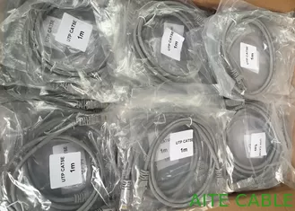 Chine fil non protégé d'ordinateur du moulage par injection de la corde de correction de câble LAN De 2M RJ45 Cat5e UTP fournisseur