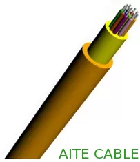 China MPC≤24f Indoor Fiber Optic Cable use Φ900µm flame-retardant tight buffer fiber supplier
