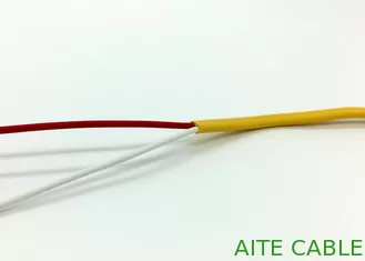 China Solid Tinned Copper Security and Alarm Cable Yellow or Green PVC Flat Wire supplier