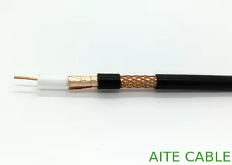China RG-59/U 75 Ohm Coaxial Cable for Low Power Video and RF Signal Connections supplier