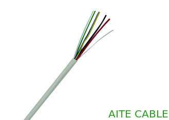 China Alambre de cobre suavemente multifilar flexible del ² del cable 6C UTP 0.22m m de la alarma de la seguridad proveedor