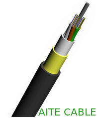Chine GYFTY-FS sèchent l'eau de fibre optique de câble d'Armore de tube lâche de noyau non bloquant le fil fournisseur