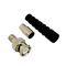 BNC Male Crimp On with Long Boot RG59U CCTV Coaxial Connector supplier