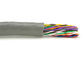 Network Lan Cable 25 Pair UTP CAT5 0.5mm Copper Gray PVC Ethernet Wire supplier