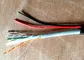Double réseau de la veste PE+PVC UTP CAT6+2C avec le fil visuel extérieur de cable électrique fournisseur